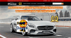 Desktop Screenshot of gm-speed-garage.ch